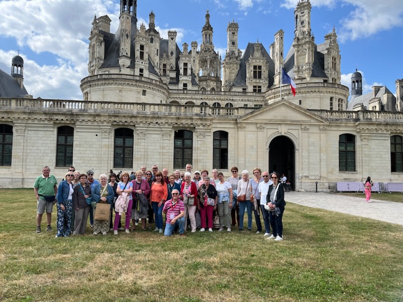 Châteaux de la Loire du 02/06 au 07/06
